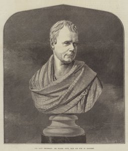 Scottin satavuotisjuhla, Sir Walter Scott, Chantreyn rintakuvasta (kaiverrus) tekijältä English School