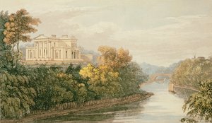 Istuin G.B. Greenough Esq., Regents Park, Ackermanns Repository of Arts, julkaistu noin 1826 tekijältä English School