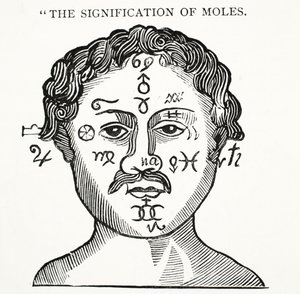 The Signification of Moles, kuvitus John Ashtonin kirjasta Chap-books of the Eightenth Century, pub. 1882 tekijältä English School