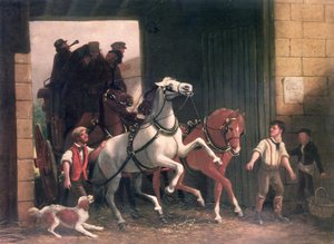 Lava saapuu, noin 1830 tekijältä English School