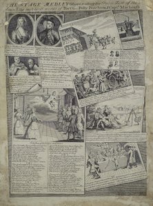 Stage Medley edustaa kaupungin kohteliasta makua ja runoilija G.:n, Polly Peachumin ja kapteeni Macheathin vertaansa vailla olevia ansioita, n. 1728 tekijältä English School
