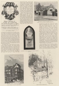 Izaak Waltonin 100-vuotisjuhla (litho) tekijältä English School