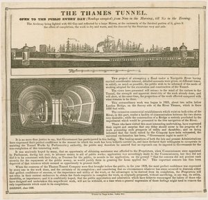 Thames-tunneli, avoinna yleisölle joka päivä tekijältä English School
