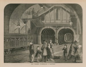 Thames-tunneli rautateitse tekijältä English School
