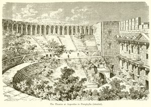 Theatre at Aspendus in Pamphylia (sisustus)