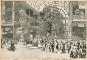 The Transept, Looking North, Suuri näyttely, 1851 tekijältä English School