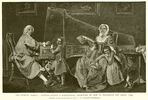 Tschudi-perhe: Tschudin viritys, jonka hän esitti Frederick Suurelle, 1745 tekijältä English School