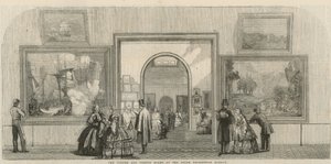 Turnerin ja Vernonin huoneet South Kensington Museumissa tekijältä English School