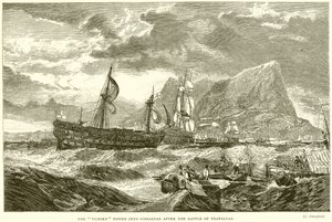 Victory hinattiin Gibraltarille Trafalgarin taistelun jälkeen