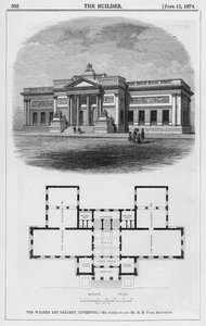 The Walker Art Gallery, Liverpool (kaiverrus) tekijältä English School