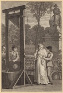 Charlotte Cordayn kuolema (kaiverrus) tekijältä English School