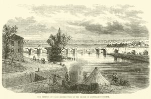 Pariisin puolustaminen, Joinville-sur-Marnen sillan tuhoaminen, marraskuu 1870 tekijältä English School