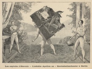 Herculesin hyökkäyksiä - urheilullinen Apollon Reichshallen-teatterissa Berliinissä tekijältä English School