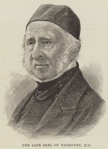 Earl of Harrowby, KG (kaiverrus) tekijältä English School