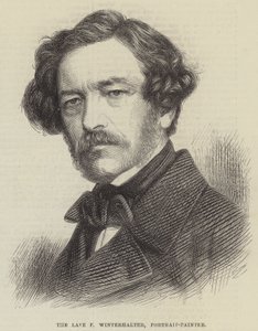 Myöhäinen F Winterhalter, muotokuvamaalari (kaiverrus) tekijältä English School