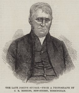 Edesmennyt Joseph Sturge (kaiverrus) tekijältä English School