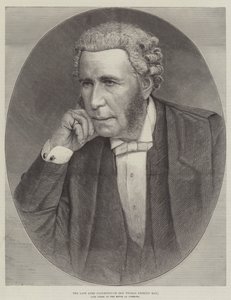 Edesmennyt Lord Farnborough (Sir Thomas Erskine May), edesmennyt alahuoneen virkamies (kaiverrus) tekijältä English School
