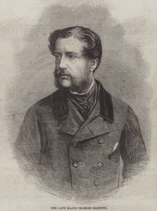 Edesmennyt majuri Charles Nasmyth (kaiverrus) tekijältä English School