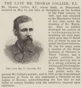 Edesmennyt Thomas Collier, RI (kaiverrus) tekijältä English School