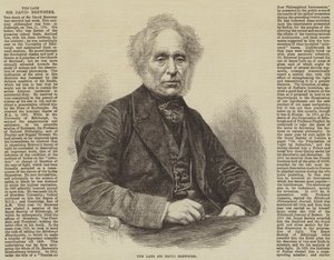 Edesmennyt Sir David Brewster (kaiverrus) tekijältä English School