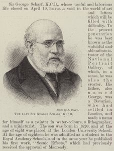 Edesmennyt Sir George Scharf, KCB (kaiverrus) tekijältä English School