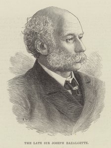 Edesmennyt Sir Joseph Bazalgette (kaiverrus) tekijältä English School
