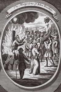 El martiri de John Denley, il·lustració de 
