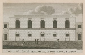 Uusi juutalainen synagoga Dukes Streetillä, Lontoossa tekijältä English School