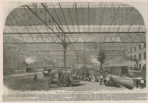 Uusi Victorian rautatieasema Pimlicossa, Lontoossa tekijältä English School