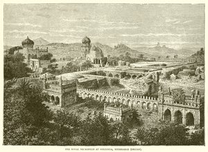 Kuninkaallinen hautausmaa Golcondassa, Hyderabadissa tekijältä English School