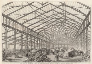 Amerikkalaisten kasvien esitys Ashburnham Pavilionissa, Cremorne Gardensissa