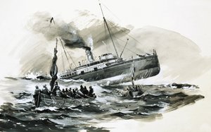 Höyrylaiva Stellerin uppoaminen vuonna 1899.