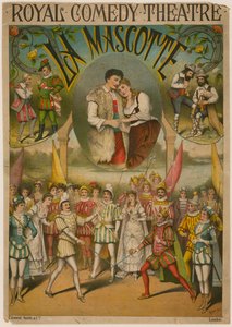 Teatterijuliste, La Mascotte Royal Comedy Theatressa, Lontoossa