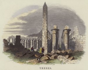 Thebes (värillinen kaiverrus) tekijältä English School