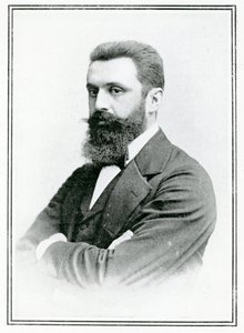 Theodor Herzl (1860-1904) (valkovalkoinen) tekijältä English School