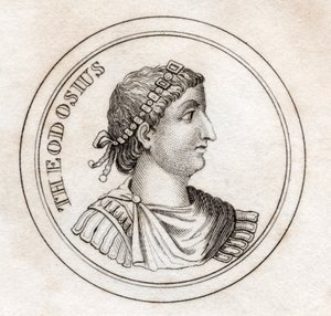 Theodosius Suuri, "Crabbin historiallisesta sanakirjasta", julkaistu 1825 tekijältä English School