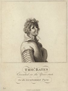Thomas Bates teloitettiin vuonna 1606 ruutijuonista tekijältä English School