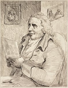 Thomas Rowlandson, englantilainen pilapiirtäjä (kaiverrus) tekijältä English School