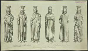 Kolme patsasta Court of King