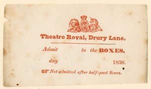 Lippu Drury Lane Theatreen Lontoossa tekijältä English School
