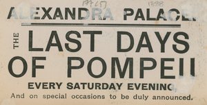 Lippu Pompejin viimeisiin päiviin Alexandran palatsissa tekijältä English School