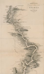 Tomblesons Thamesin ja Medwayn panoraamakartta
