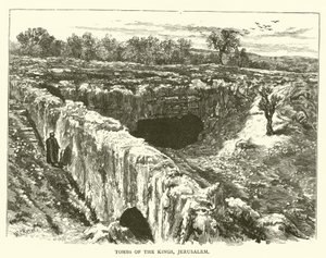 Tombes dels Reis, Jerusalem (gravat)finès tekijältä English School