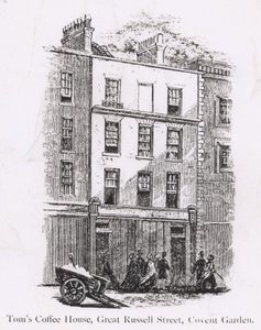 Toms Coffee House, Great Russell Street, Covent Garden tekijältä English School