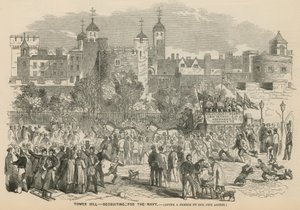 Tower Hill, Lontoo: rekrytointi merivoimiin tekijältä English School