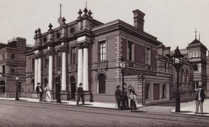 Kaupungintalo, Cardiff (litho) tekijältä English School