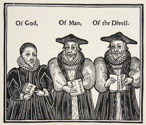 Triple Episcopacie, Laudin puritaanisen puolueen ja hovipiispojen satiiri, vuodelta 1641 tekijältä English School