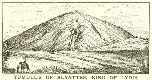 Tumulus Alyattes, Lydian kuningas tekijältä English School