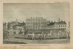 Turkin suurlähettiläiden julkinen sisäänkäynti. tekijältä English School