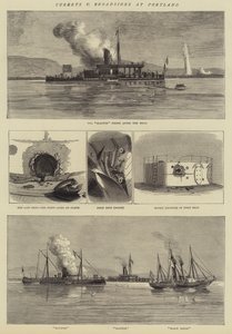 Turrets v Broadsides Portlandissa (kaiverrus) tekijältä English School